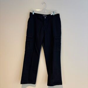 Dickies Women's Navy Straight Leg Cargo Pants